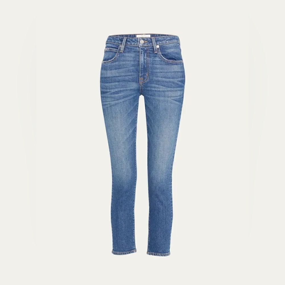 SLVRLAKE Lou Lou cropped mid-rise‎ slim-leg jeans sz 26 NWT